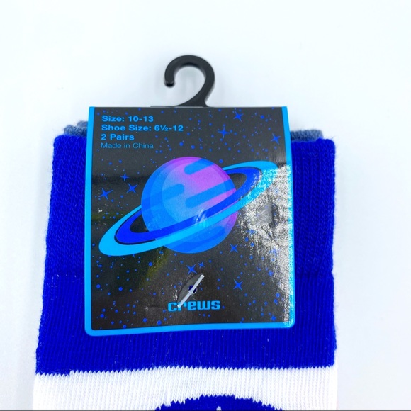 New Mens NASA Spaceship Astronaut Space Crew Socks - Picture 2 of 5